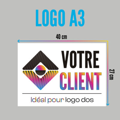 Transfert DTF en planche - Format A3 -  27x40 cm – Impression 24h Vignette