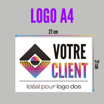 Transfert DTF en planche - Format A4 -  21x27cm – Impression 24h Vignette