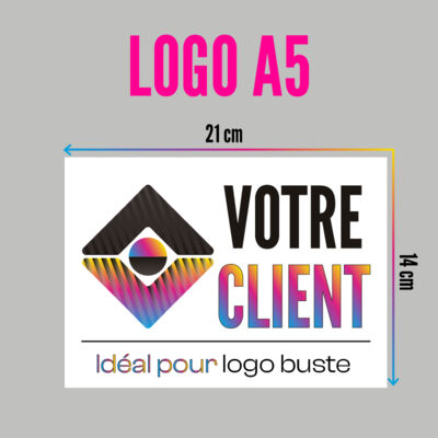 Transfert DTF en planche - Format A5 -  14x21cm – Impression 24h Vignette