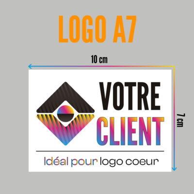 Transfert DTF en planche - Format A7 -  7x10cm – Impression 24h Vignette