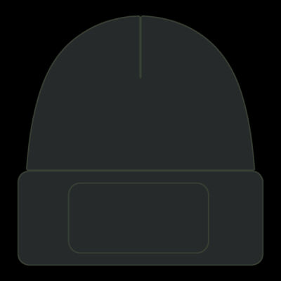 Marquage sur Bonnet Patch Rectangle Vignette