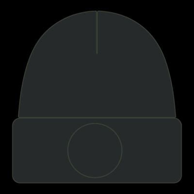 Marquage sur Bonnet Patch Rond Vignette